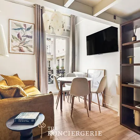 Apartman Pied A Terre Elegant En Plein Centre De Párizs